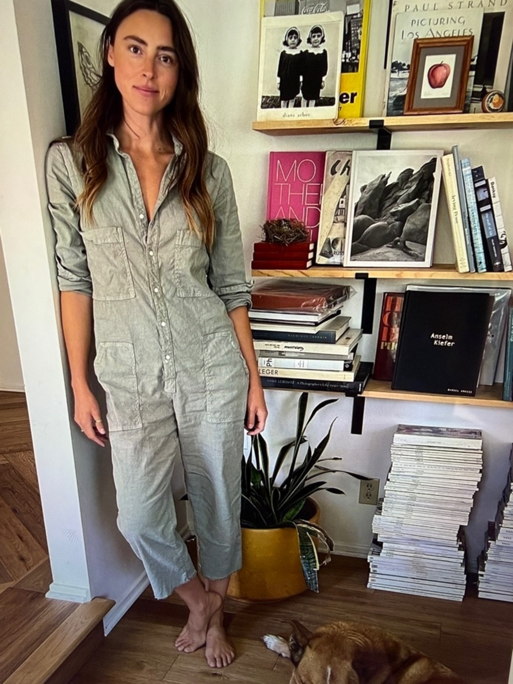 FRANK & EILEEN Northern Ireland Jumpsuit Sage